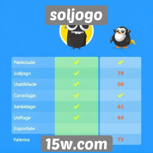Comparação entre soljogo e outras plataformas de jogos